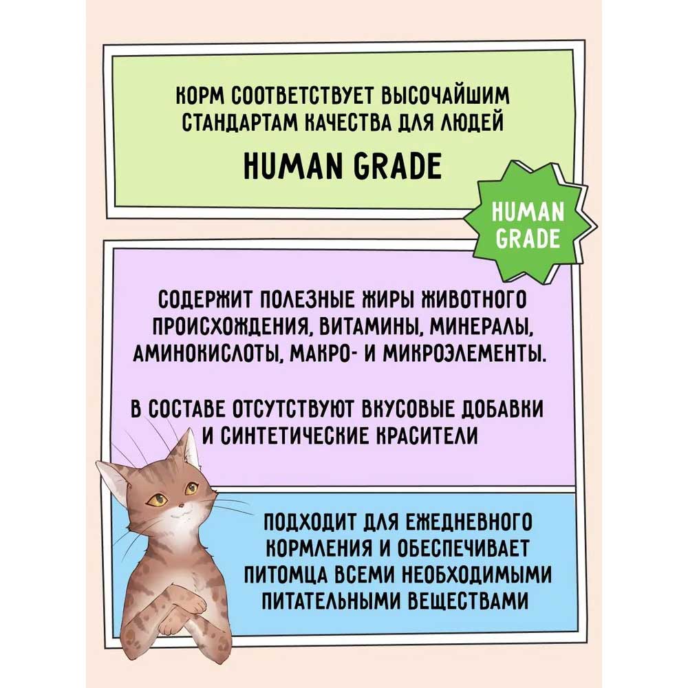 Консервы Для Кошек Zillii (Зиллии) Cat Лосось и Скумбрия 100г 5657084