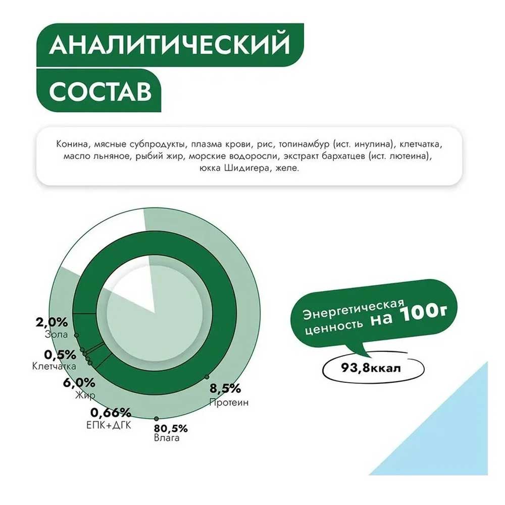 Консервы Для Собак Best Dinner (Бест Диннер) Vet Profi Hypoallergenic При Пищевой Аллергии Конина и Рис 100г
