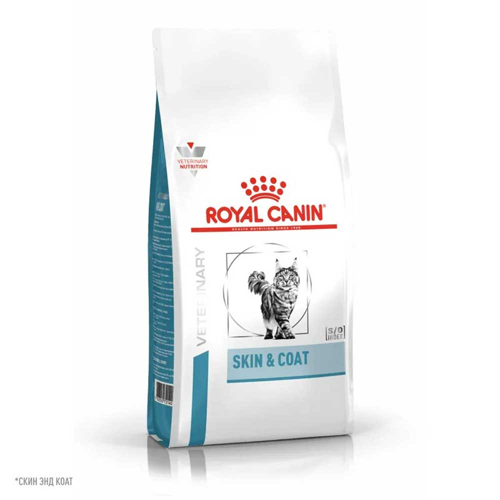 Сухой Корм Для Стерилизованных Кошек Диетический Royal Canin Skin & Coat Для Чувствительной Кожи 350г