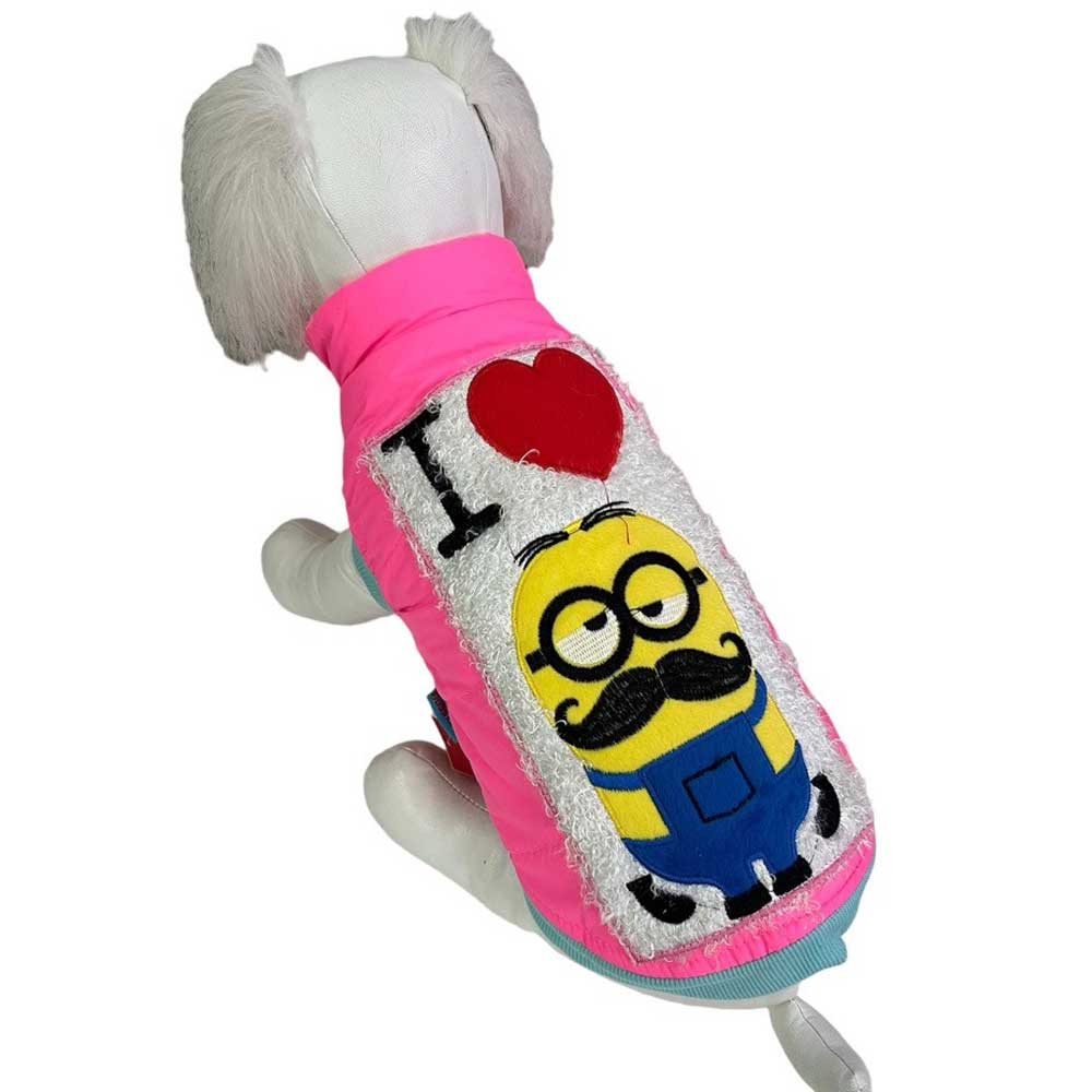 Куртка Pet Fashion (Пет Фешн) Мультгерой 10 Мех Розовый