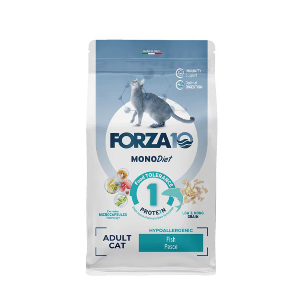Сухой Корм  Forza (Форза) 10 Cat Monodiet Low Grain Для Кошек При Аллергии Рыба 400г 11830