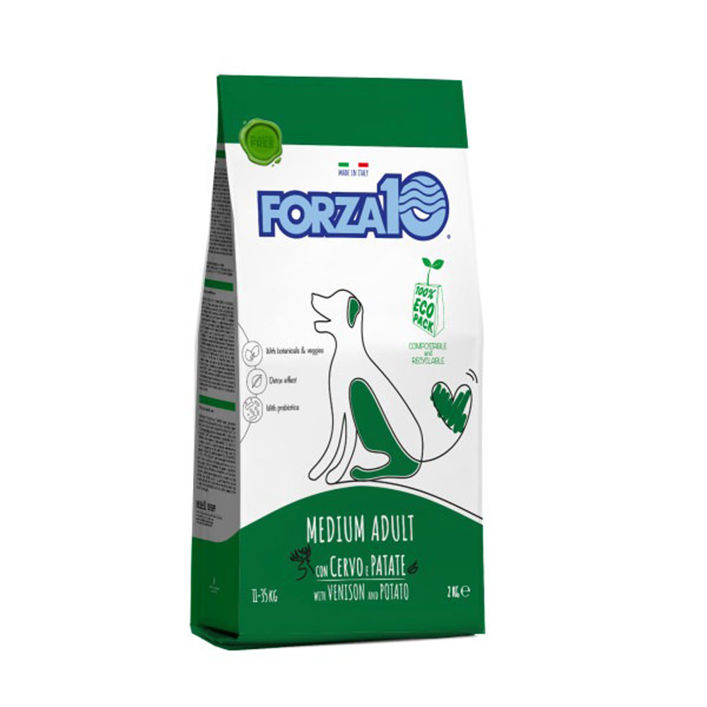 Сухой Корм Forza (Форза) 10 Dog Maintenance Aduit Medium Для Собак Средних Пород Оленина и Картофель 2кг 13117