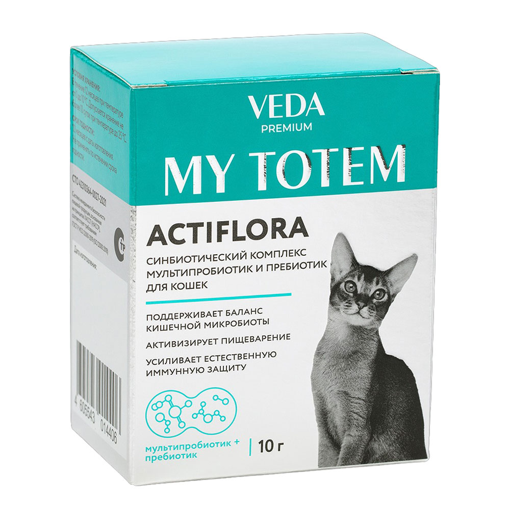Комплекс My Totem (май Тотем) Пробиотиков и Пребиотиков Для Кошек 10гр