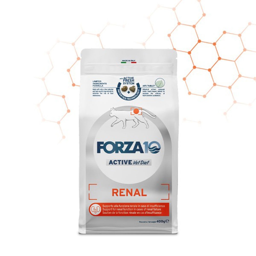 Сухой Корм  Forza (Форза) 10 Active Vet Diet Renal Для Кошек При Хронической Почечной Недостаточности 400г 13987