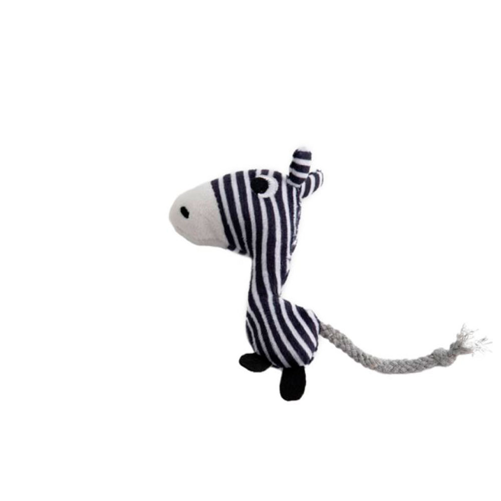 Игрушка Wogy (Воги) Зебра Для Кошек с Мятой Мягкая 11*7*2,5см 2024-1357