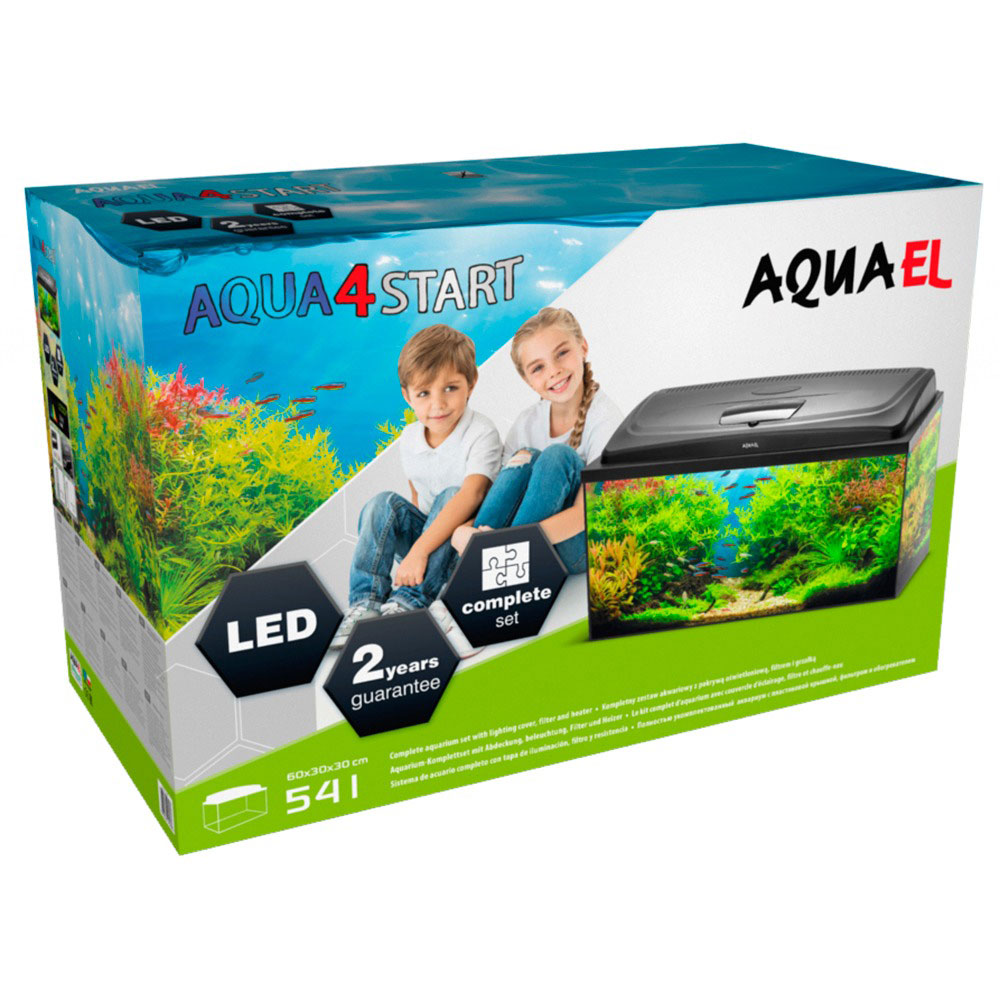 Аквариум Aquael (Акваэль) Aqua4 Start 60 D&N Прямой 54л 124272