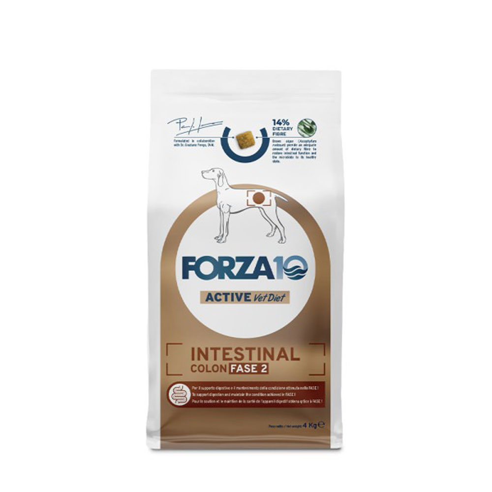 Сухой Корм Forza (Форза) 10 Dog Active Vet Diet Intestinal Colon Fase 2 Для Собак При Заболеваниях ЖКТ 4кг 04198