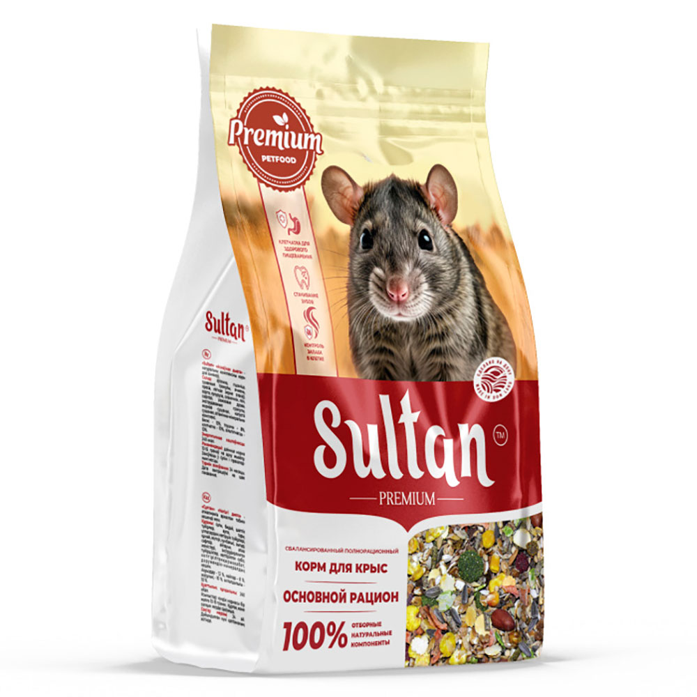 Корм Для Крыс Sultan (Султан) Основной Рацион Premium 400г 81116