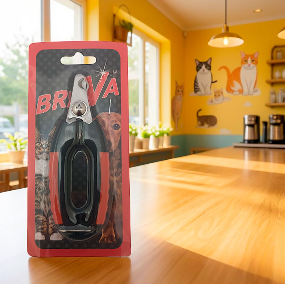 Когтерез Для Кошек и Собак Brava (Брава) Малый Черно-Красный Черно-Желтый 5007