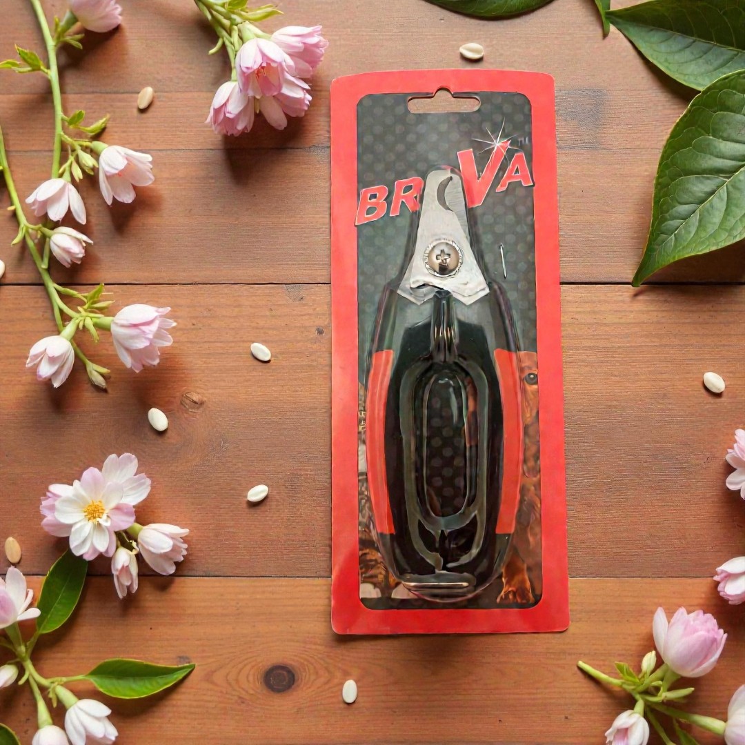 Когтерез Для Кошек и Собак Brava (Брава) Большой Черно-Красный Черно-Желтый 5006