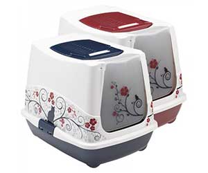 Туалет Moderna (Модерна) Trendy Cat Домик С Рисунком Кошка Для Кошек